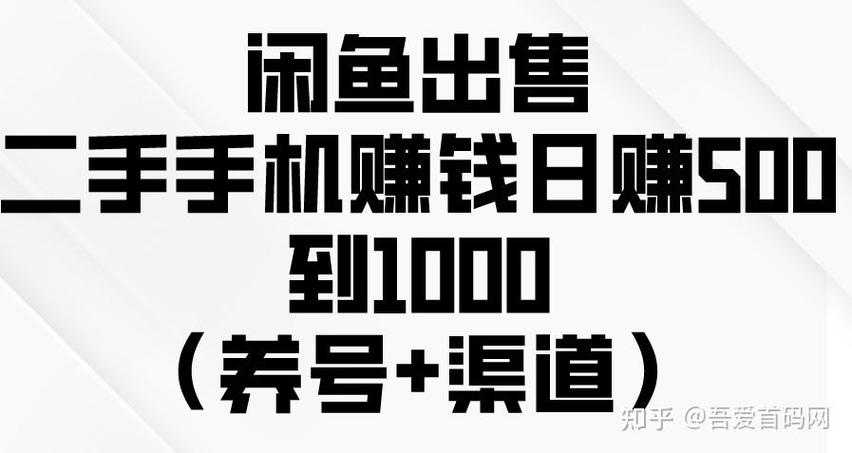 闲鱼怎么提升粉丝_闲鱼冷门刚需套利_闲鱼判断力变现